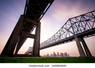 New Orleans Crescent City Connection Bridge