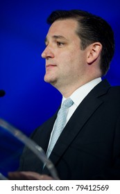NEW ORLEANS, LA - JUNE 16: Texas Senatorial candidate Ted Cruz addresses the Republican Leadership Conference on June 16, 2011 at the Hilton Riverside New Orleans in New Orleans, LA.