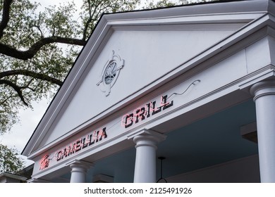 NEW ORLEANS, LA, USA - FEBRUARY 17, 2022: Historic Camellia Grill Restaurant On Carrollton Avenue