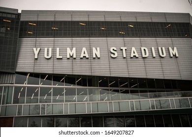 New Orleans, Louisiana - February 10, 2020: Yulman Stadium For NCAA Football On Tulane University Campus