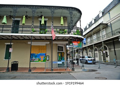 New Orleans, Louisiana USA – February 16, 2021: 