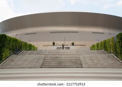 New Orleans Super Dome Exterior
Louisiana State USA July 2021