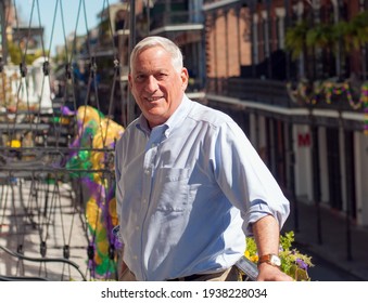 New Orleans, USA - February 16, 2016:  Walter Isaacson Photo Shoot.