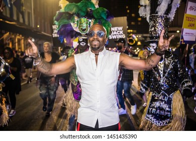 New Orleans,LA/United States-July 5,2019: Teddy Riley At The 2019 Essence Music Festival