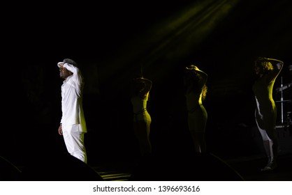 New Orleans,LA/United States-July 8,2018: Teddy Riley At The 2018 Essence Music Festival