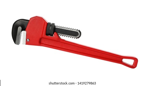 New Pipe Wrench On White Background Stock Photo 1396164818 | Shutterstock