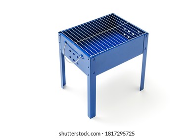 New Portable Grill Isolated On White Background