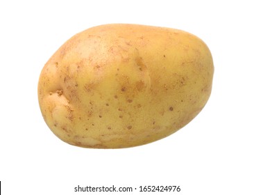 New Potato Isolated On White Background