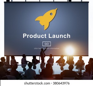 New Product Launch Marketing Commercial Innovation Concept