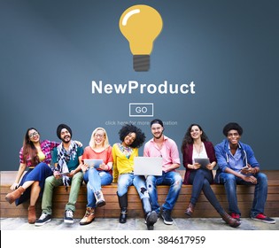 New Product Launch Marketing Commercial Innovation Concept