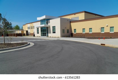 New public school building - Shutterstock ID 613561283