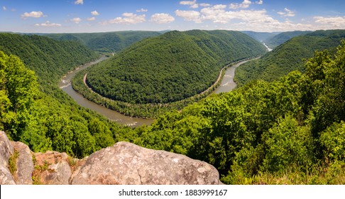 The New River at New River Gorge National Park and Preserve  - Shutterstock ID 1883999167