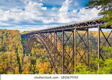 New River Gorge, West Virginia, USA with the bridge in autumn. - Shutterstock ID 1810679743