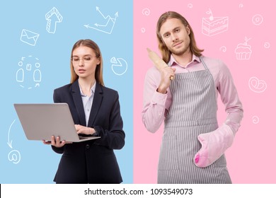 New Roles Emotional Kind Man Feeling Stock Photo (Edit Now) 1093549073