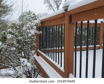 New Snow On The Deck