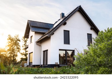 New Sustainable Single-Family Home with a Garden - Powered by Shutterstock