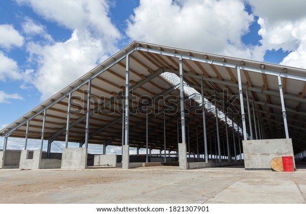 New Thermal Insulation Sandwich Panel Construction Stock Photo ...