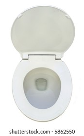 New Toilet isolated on pure white bacground