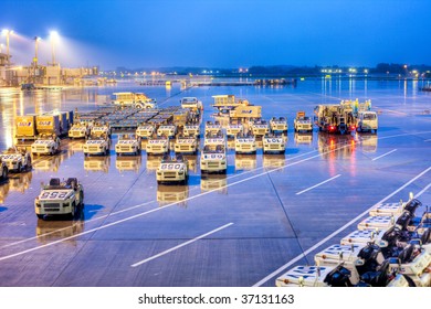 New Tokyo International Airport Of Rain