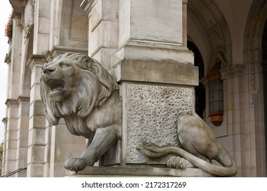 New Town Hall Of Hannover. Architecture Of The Early 20th Century.