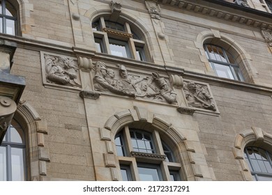 New Town Hall Of Hannover. Architecture Of The Early 20th Century.