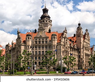 New Town Hall In Leipzig, Germany