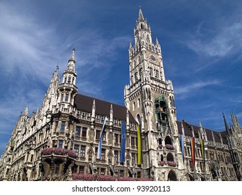 New Town Hall In Munich, Germany.