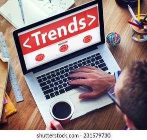 New Trends Future Bussiness Growing Concept - Powered by Shutterstock