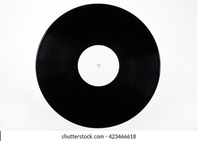 new vinyl record empty label isolated stock photo edit now 423466618 shutterstock