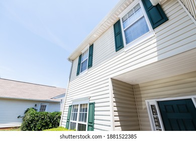 New Vinyl Siding On Residential Homes In South Carolina