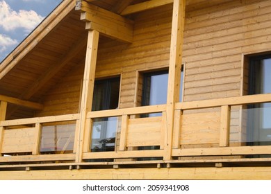 New Wooden House In Alpine Style