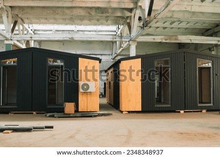 Similar – Image, Stock Photo prefabricated building