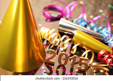 New year 2015 decoration,Closeup.