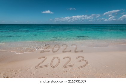 New Year 2023 On Beach 260nw 2116931309 