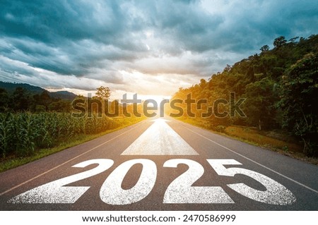 Similar – Image, Stock Photo new street highway in the city