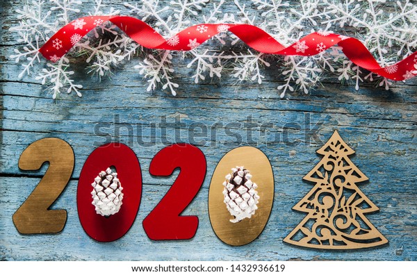 New Year Concept Number 2020 New Stock Photo Edit Now 1432936619