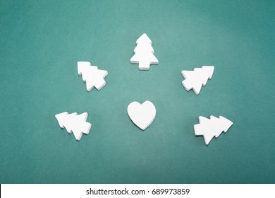 New Year decor elements on background. Concept of holidays. - Powered by Shutterstock - Get 15% off with code: PIKWIZARD15