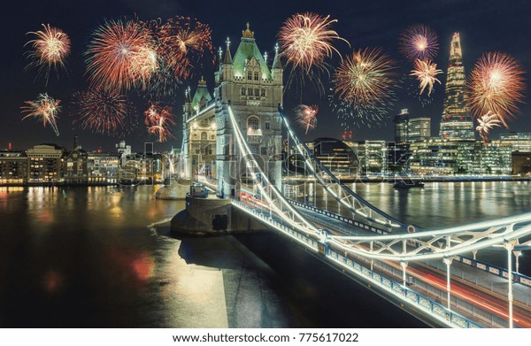 tower bridge london new year