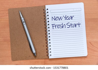 New Year And Fresh Start