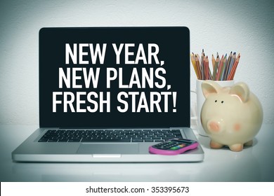 New Year New Plans Fresh Start