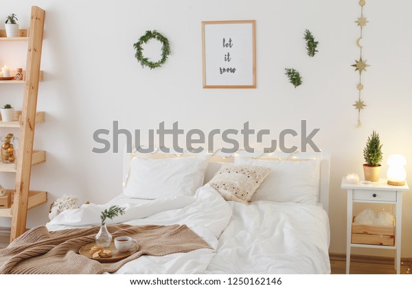 New Year Winter Home Interior Decor Stock Photo Edit Now 1250162146