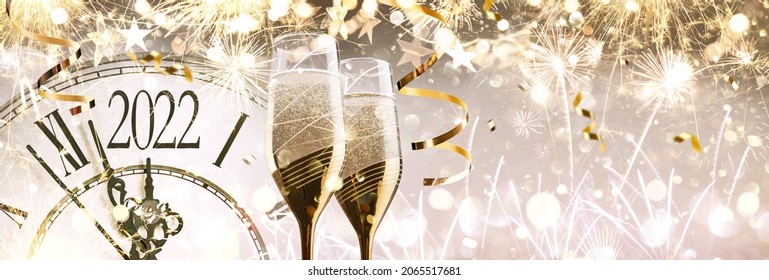 New Year's Eve 2022 Celebration Background