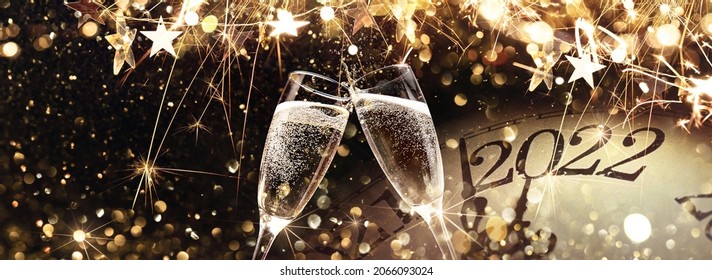 New Year's Eve 2022 Celebration Background
