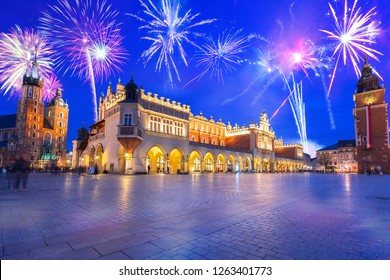 New Years Firework Display Over Grand Stock Photo (Edit Now) 1600717771