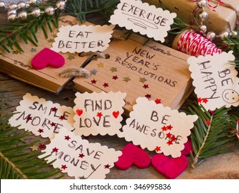 New Year's resolutions - Shutterstock ID 346995836