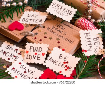 New Year's Resolutions - Shutterstock ID 766722280