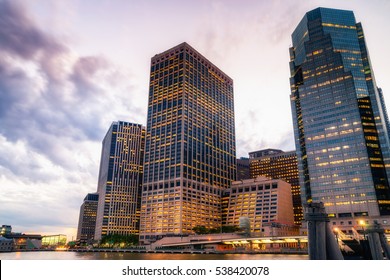 NEW YORK - 19 JULY 2016: 55 Water Street South St. 55 Water Street Is A 687-foot (209 M) Tall Skyscraper In The Financial District Of Lower Manhattan