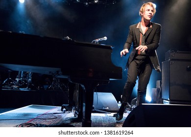 New York, New York - April 23 2019: Tom Odell Live In Concert At Irving Plaza