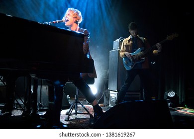 New York, New York - April 23 2019: Tom Odell Live In Concert At Irving Plaza