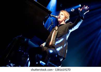 New York, New York - April 23 2019: Tom Odell Live In Concert At Irving Plaza